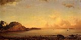 Spouting Rock, Newport by Martin Johnson Heade